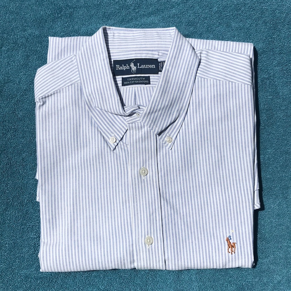 LIKE NEW IN EUC MENS RALPH LAUREN YARMOUTH OXFORD